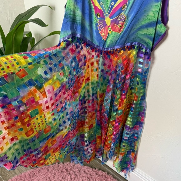 Colorful Butterfly Dress - Picture 2 of 2
